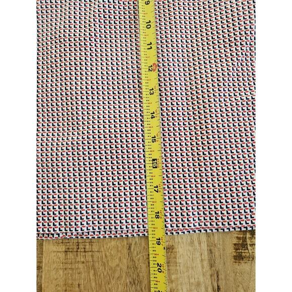 Ann Taylor Mini Skirt Spandex Women's Size 12 Nautical Summer - Picture 8 of 9